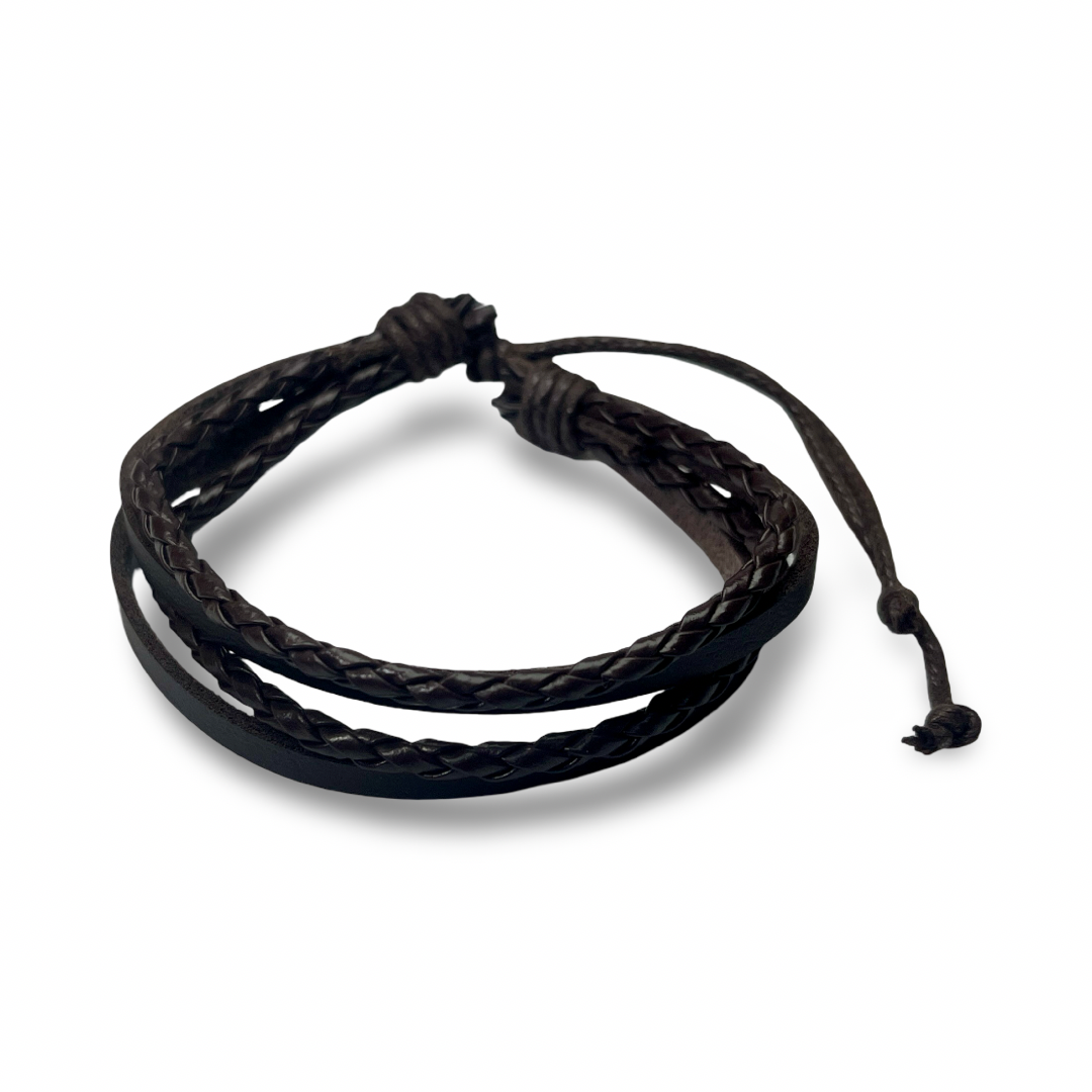 Pulsera Shadow Lines Brown – vista 2