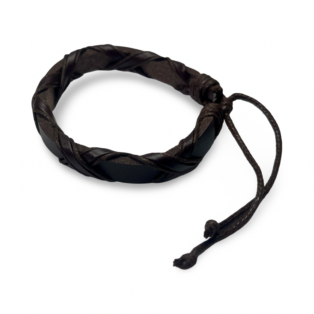 Pulsera Noir Tribe Brown – vista 3