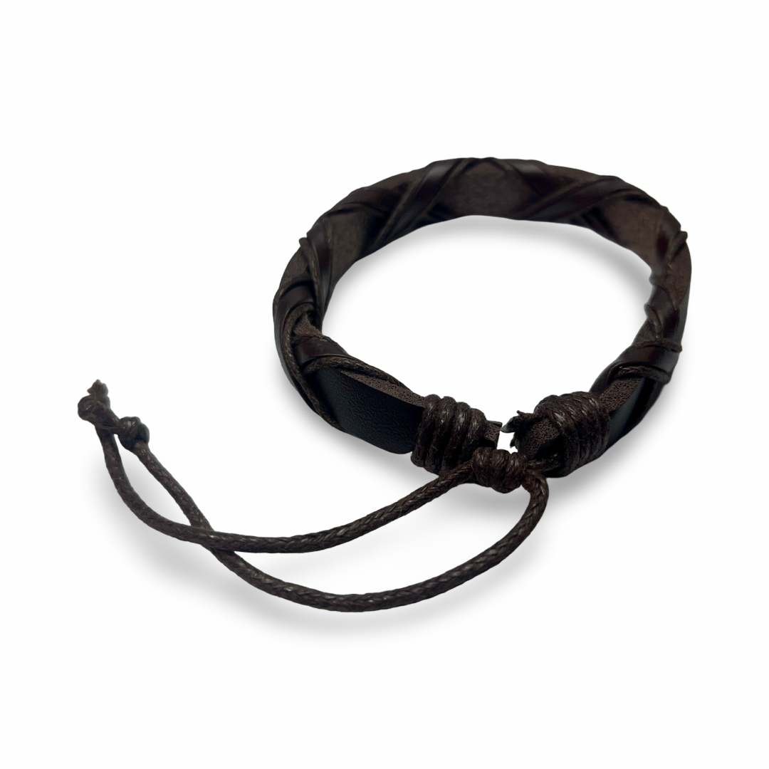 Pulsera Noir Tribe Brown – vista 4