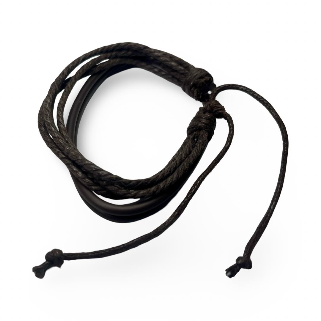 Pulsera Urban Blade Brown – vista 3