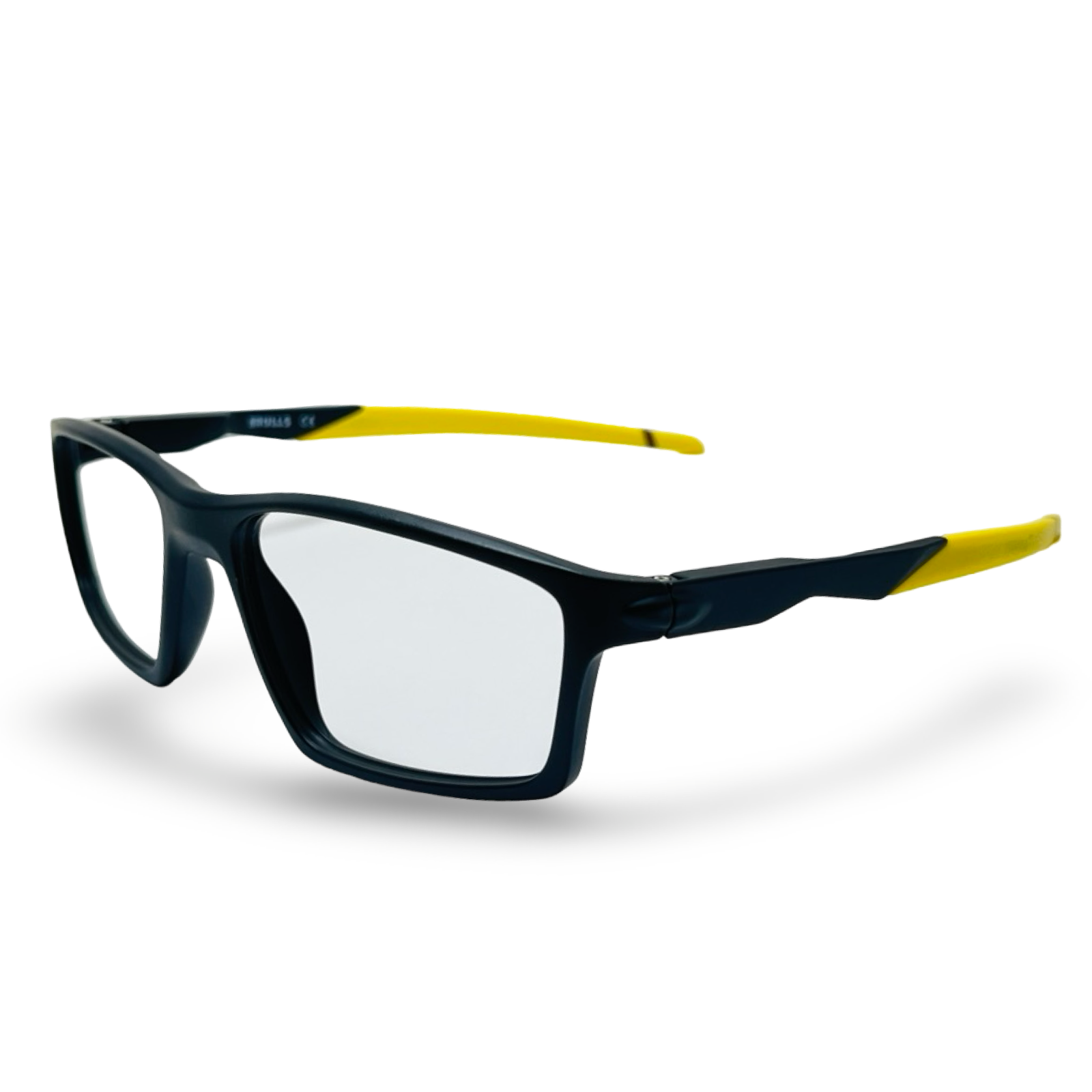 BRULLS BLACK YELLOW 9204 — armazón de receta — vista 3