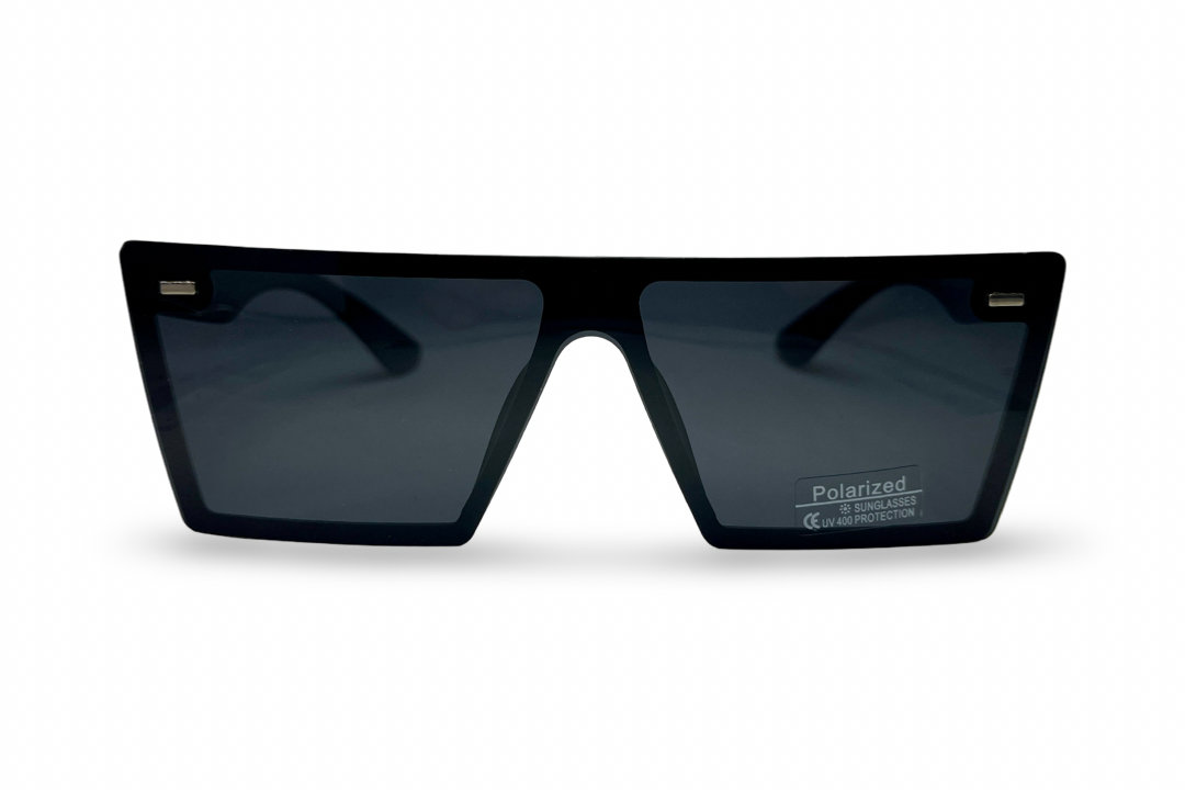 Polarized Square Black — lentes de sol