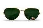 Producto óptico Polarized Aviador Golden Green - Eternity Optica