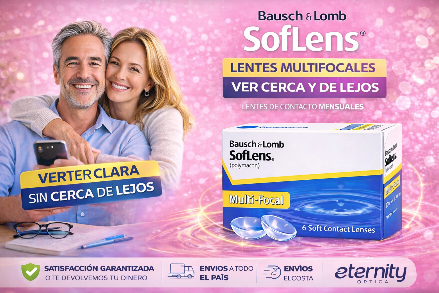Lente de contacto Soflens Multifocal