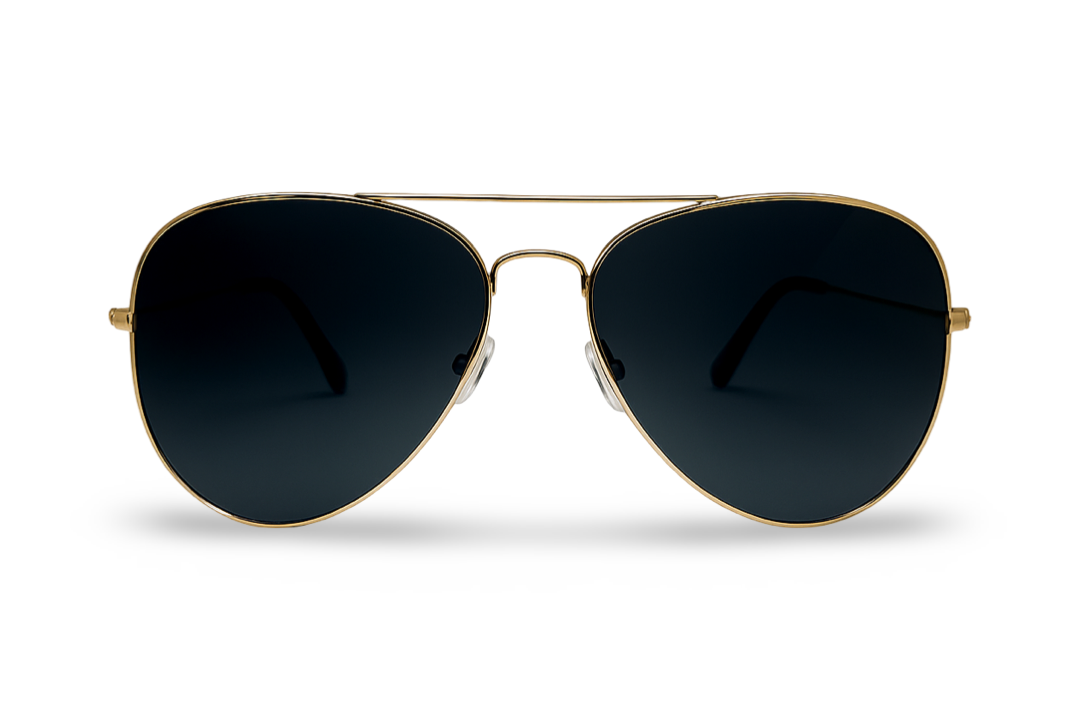 Lentes de sol Generic Aviador Black Gold
