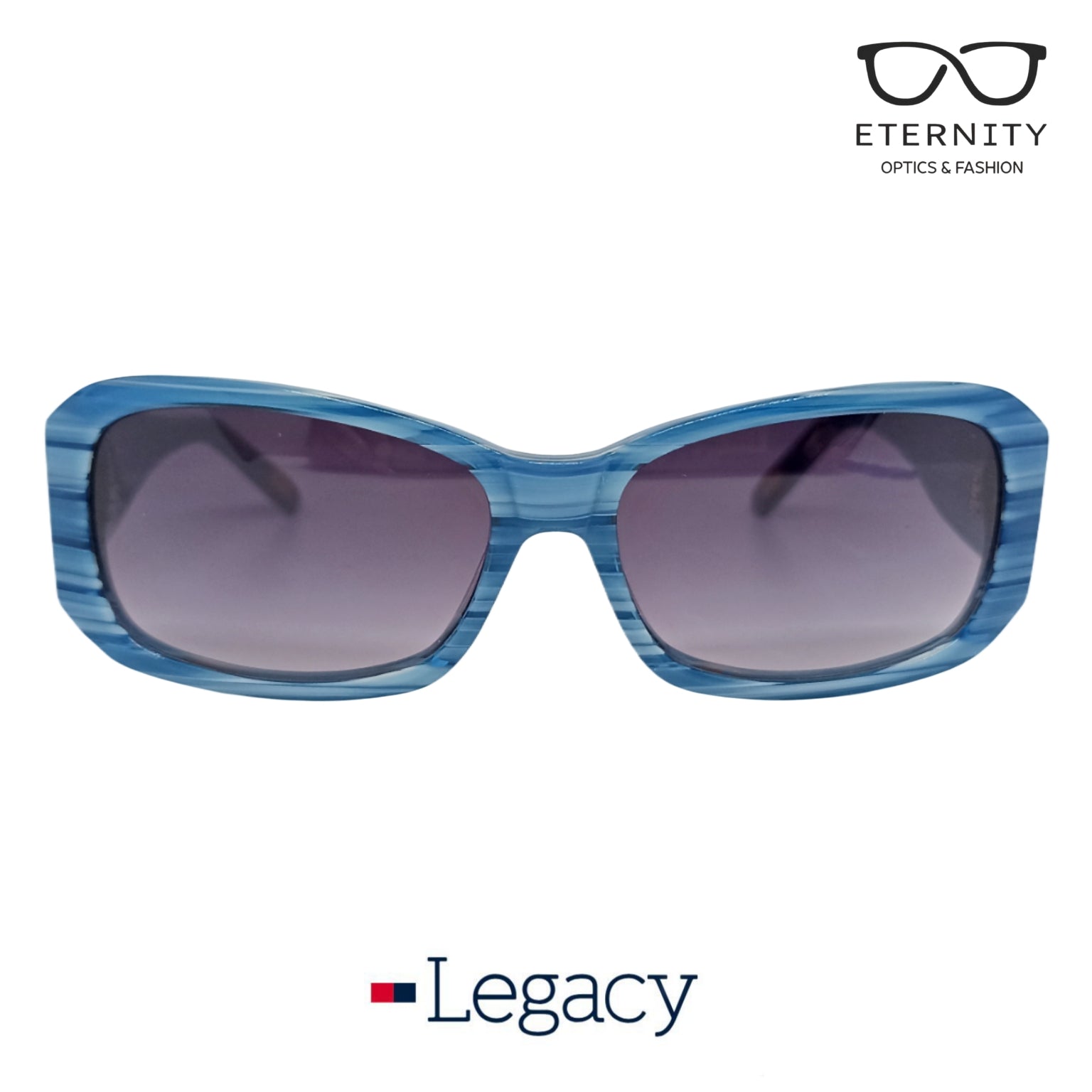 Lente de sol modelo Legacy Polarizado LE2017 con cristal oscuro - Eternity Optica